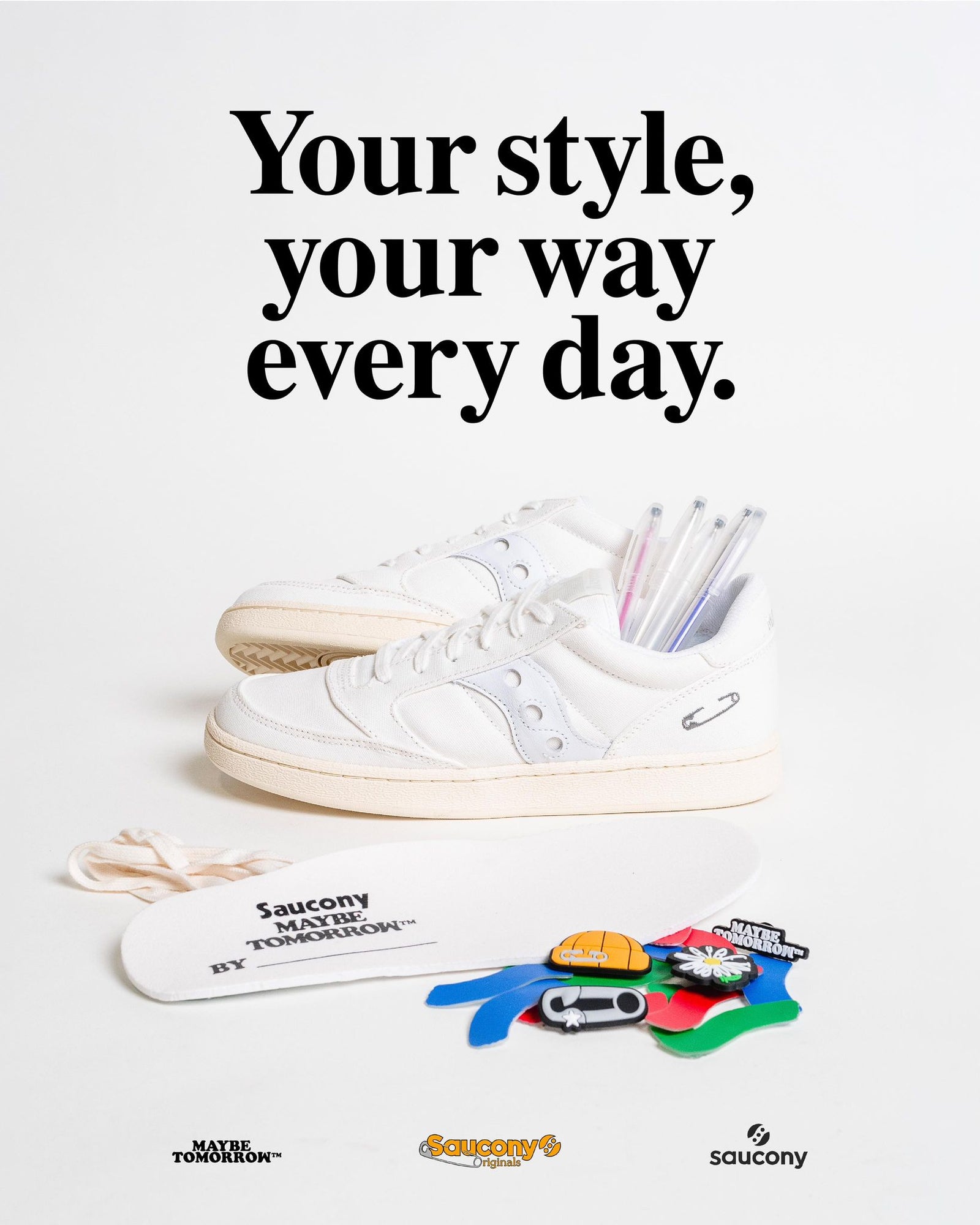 MT x Saucony 'DIY' Jazz Court