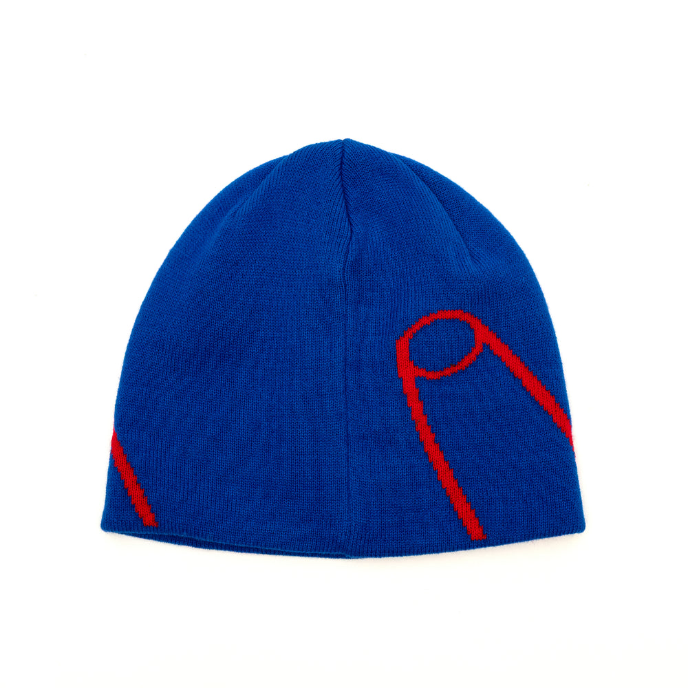 Pin Skull Cap - Blue/Red