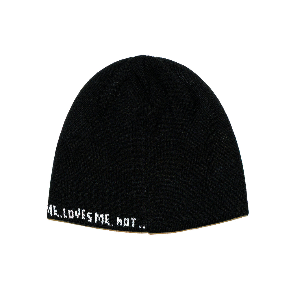 Daisy Skull Cap V2 - Black
