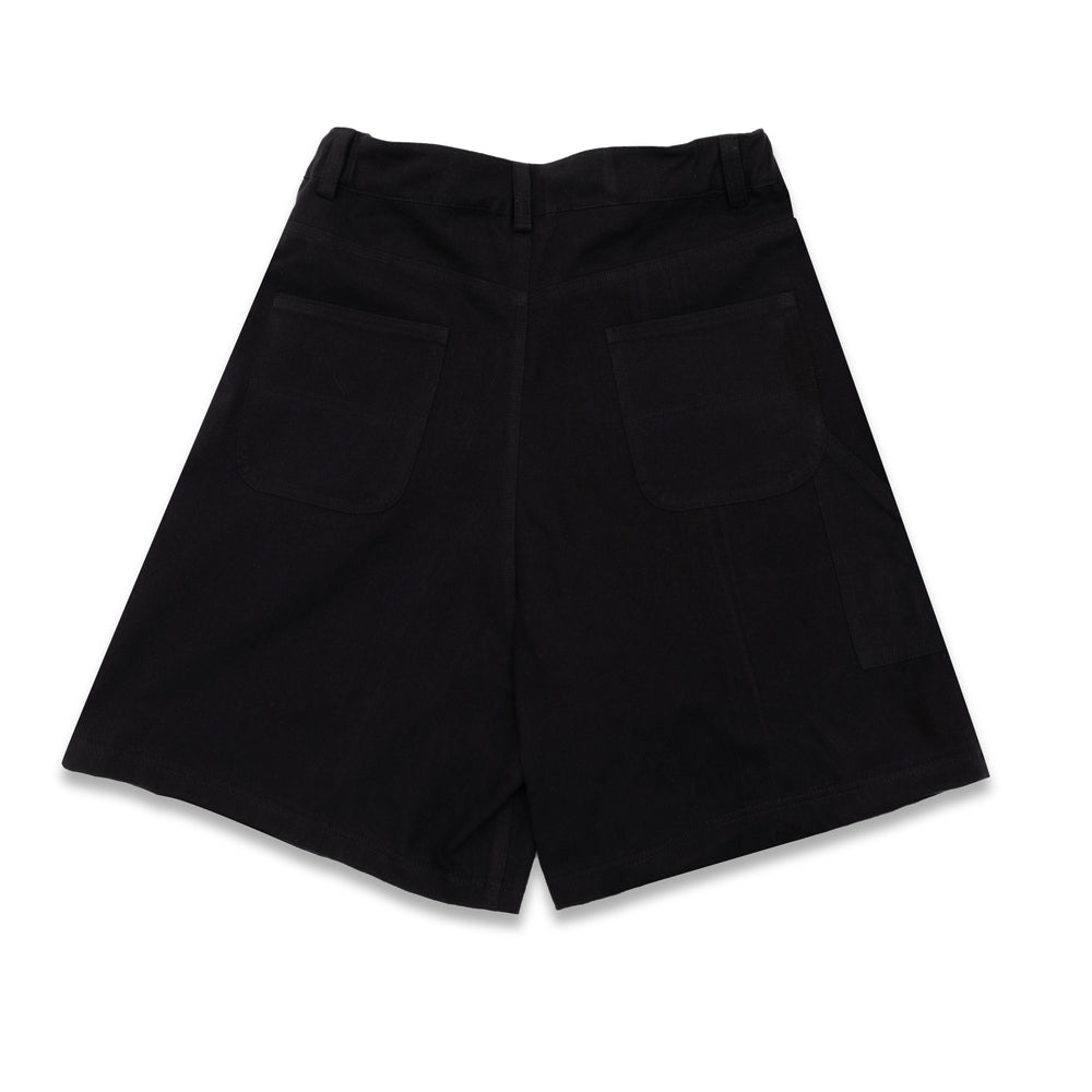 Flair Skirt Shorts - Black