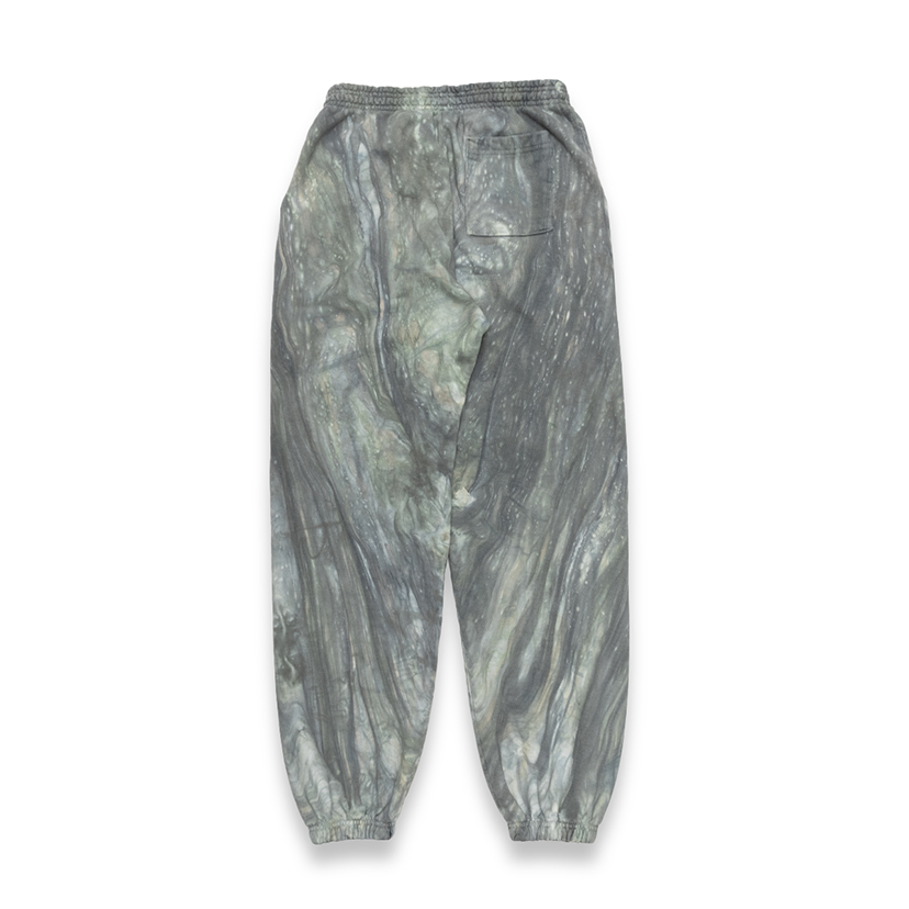 Marble Dye Sweatpants - Night