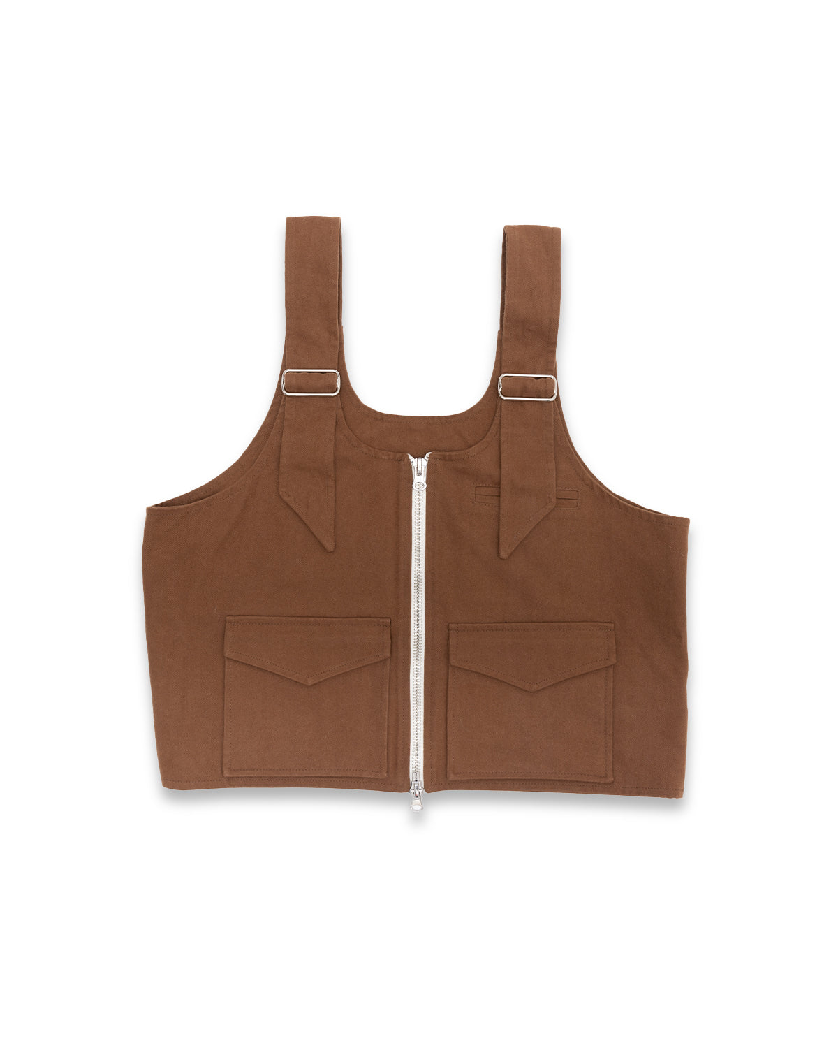 Everyday Cargo Vest Brown – Maybe Tomorrow - Main Image