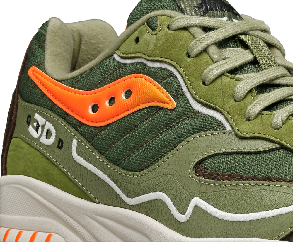 Maybe Tomorrow x Saucony 3D Grid Hurricane "Tortoise"