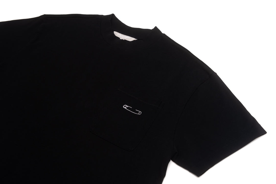 "Peace Pin" Pocket Tee - Black