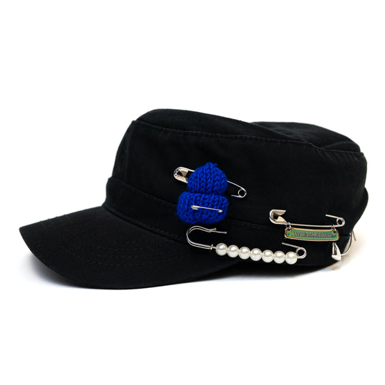 Cadet Souvenir Pin Cap - Vintage Black