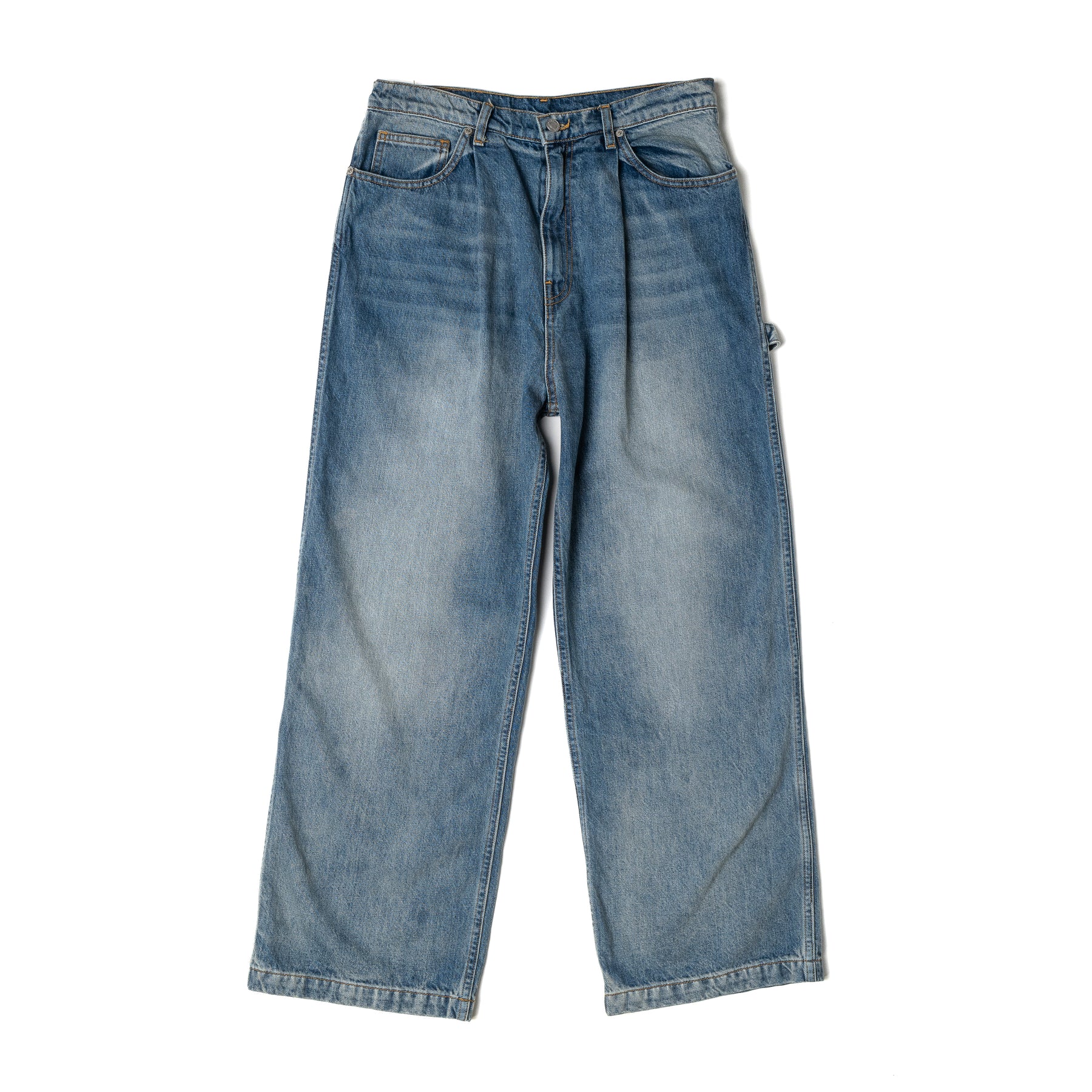 Pocket Jeans Stonewash Blue