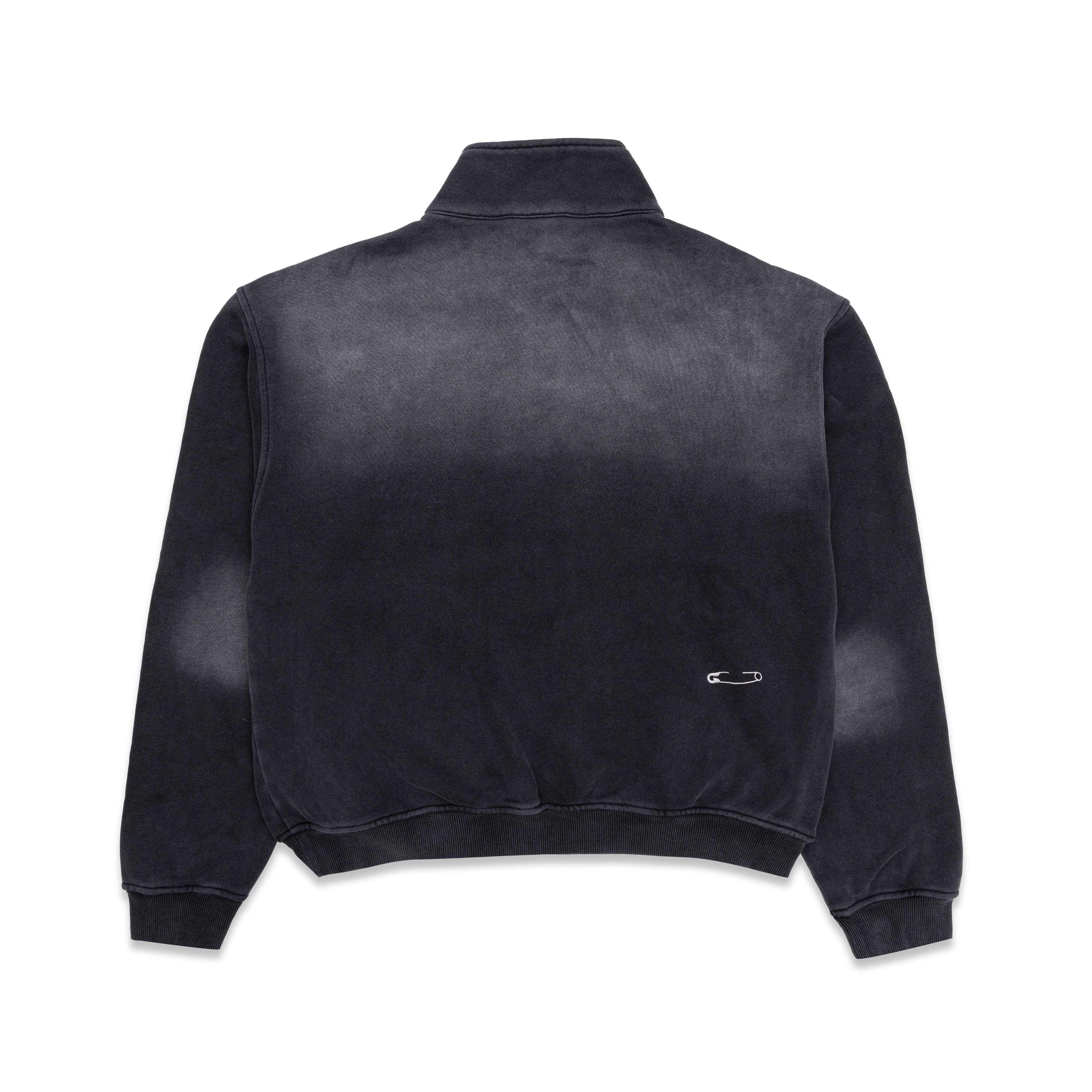 Warm Up Half Zip Sweater - Carbon Black – Maybe Tomorrow