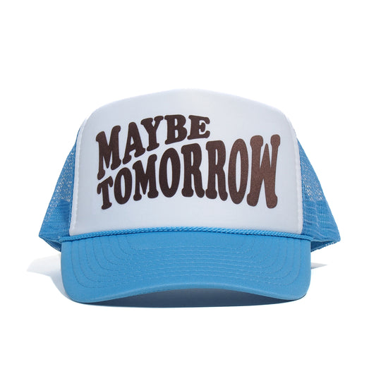 Everyday Trucker Hat - Sky Blue/Brown