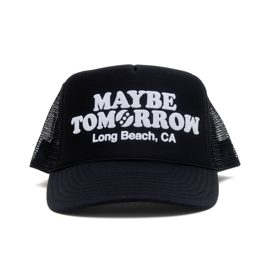 Maybe Tomorrow x Saucony Tourist Trucker Hat - Black
