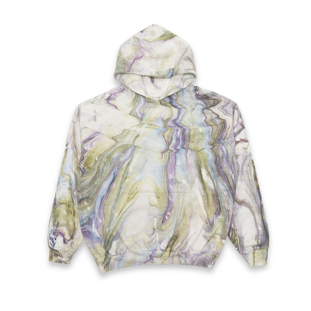 Marble Dye Hoodie - Day – Maybe Tomorrow Marble Dye Hoodie - Day – Maybe Tomorrow
