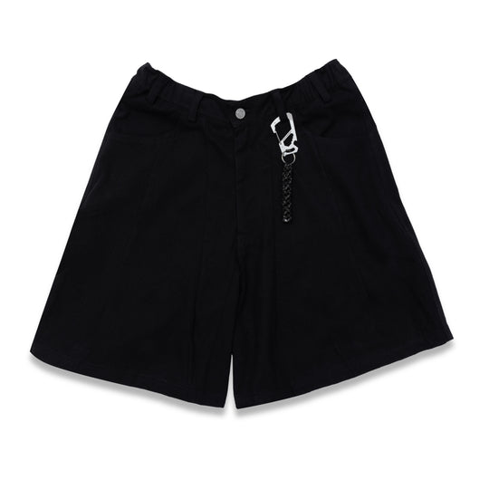 Flair Skirt Shorts - Black