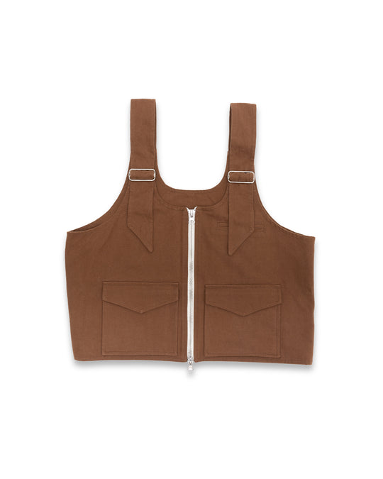 Everyday Cargo Vest - Brown